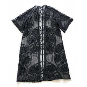Lace Kimono - Black